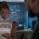 Letitia Wright as Shuri in Black Panther.